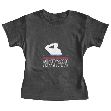 Discover Wounded warrior Vietnam veteran Baby Tees
