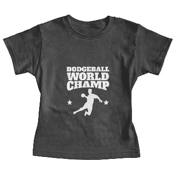 Discover Retro Dodgeball World Champ Baby Tees
