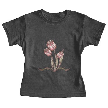 Discover Vintage Tulip flower Baby Tees