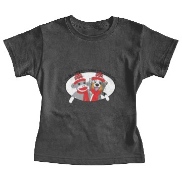 Discover Sock Monkey and Aussie Dog Baby Tees