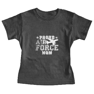 Discover Proud Air Force Mom Baby Tees