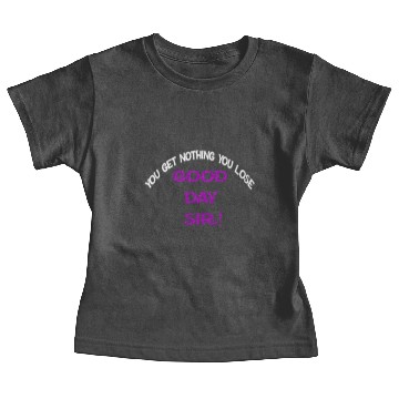 Discover Willy Wonka Quote Baby Tees