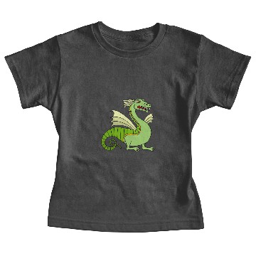 Discover Green Chinese Dragon Baby Tees