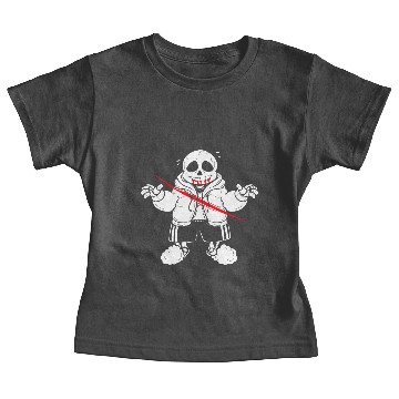 Discover sans undertale white Baby Tees