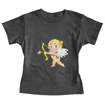 Discover cupid-heart-onion-smile-bow-wings Baby Tees