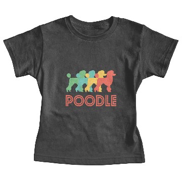 Discover Poodle Pop Art Baby Tees