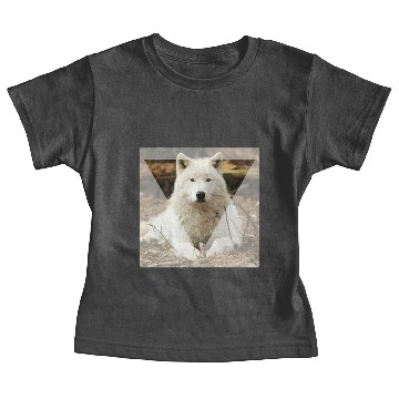 Discover Ivory wolf Baby Tees