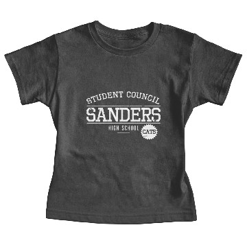 Discover Student Council Sanders High School Cats Baby Tees