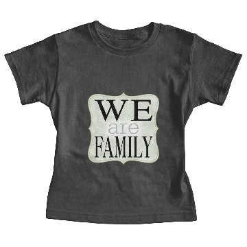 Discover We Are Family Baby Tees
