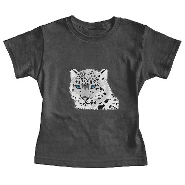 Discover animal snow leopard Baby Tees