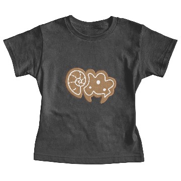 Discover Gingerbread cookie Baby Tees