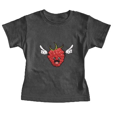 Discover Cartoon Raspberry Baby Tees