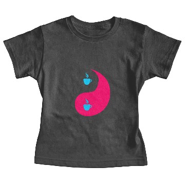 Discover Coffee Ying Yang Baby Tees