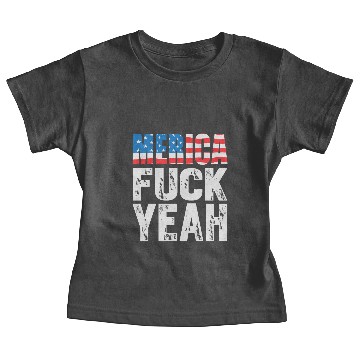 Discover Merica - Merica - Fuck Yeah! Baby Tees
