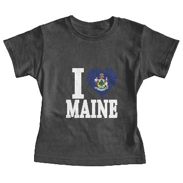 Discover I LOVE MAINE Baby Tees