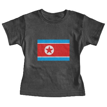 Discover Flag North Korea Baby Tees