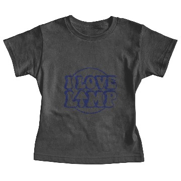 Discover I Love Lamp Baby Tees