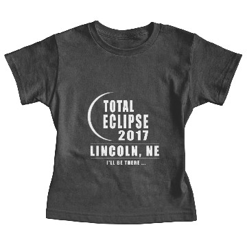 Discover Total Eclipse 2017 Lincoln Nebraska Solar Eclipse Baby Tees