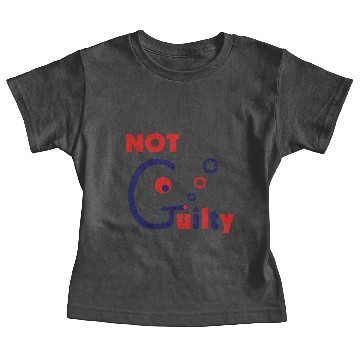Discover Not Guilty Baby Tees