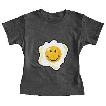 Discover SmileyWorld Smiling Fried Egg Baby Tees