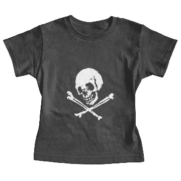 Discover Crossbones Skull Baby Tees