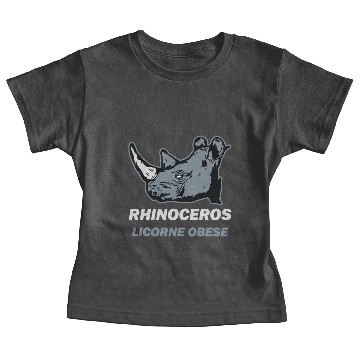 Discover rhinoceros Baby Tees