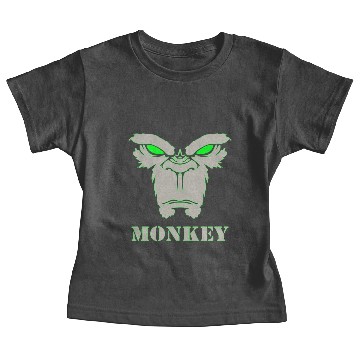Discover Monkey Face 2 Baby Tees