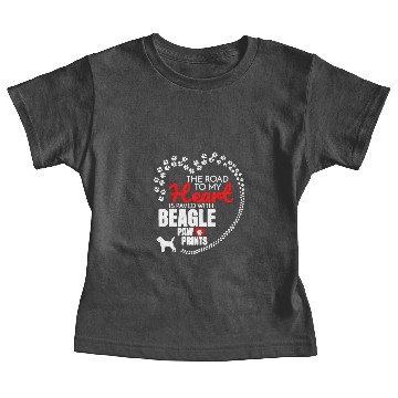 Discover Beagle Paw Prints Dog Baby Tees