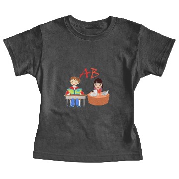 Discover ab kids study Baby Tees