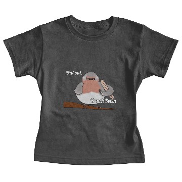 Discover French Robin Baby Tees