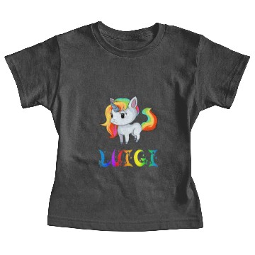 Discover Luigi Unicorn Baby Tees