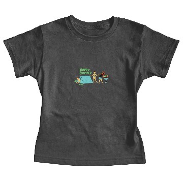Discover Happy Camper Baby Tees