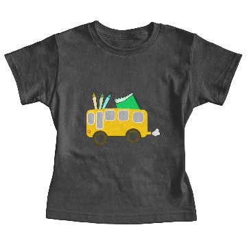 Discover school bus coach omnibus schulbus verkehr34 Baby Tees