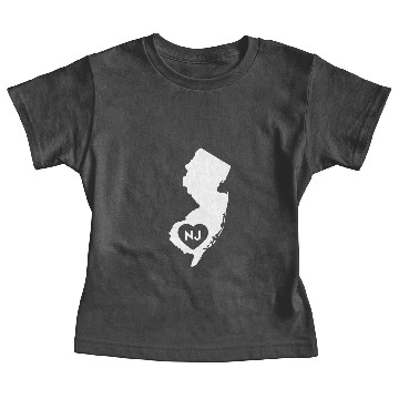 Discover I Love New Jersey State Baby Tees