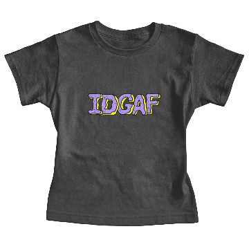 Discover IDGAF Violet Donuts Baby Tees
