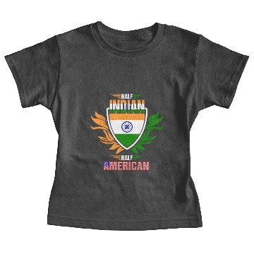 Discover Half Indian Half American Baby Tees