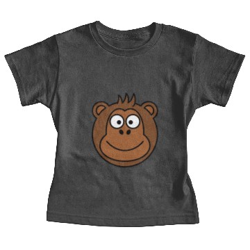 Discover Monkey Face Baby Tees
