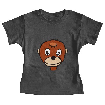 Discover Monkey Face Baby Tees