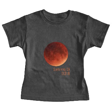 Discover Total Lunar Eclipse 2018 Santa Ana California Baby Tees