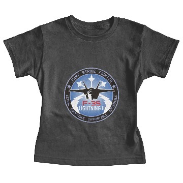 Discover F-35 Lightning II Baby Tees