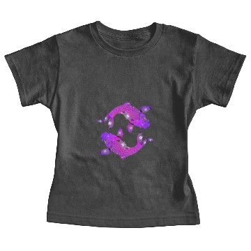 Discover Purple Koi Fish Baby Tees