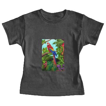 Discover Macaw TropicaL Paradise1of6 Baby Tees