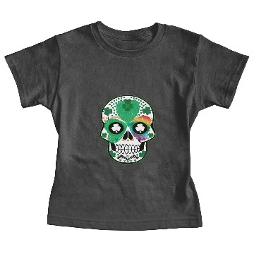 Discover Irish Skull Candy Rainbow - St.Patricks Skull Baby Tees