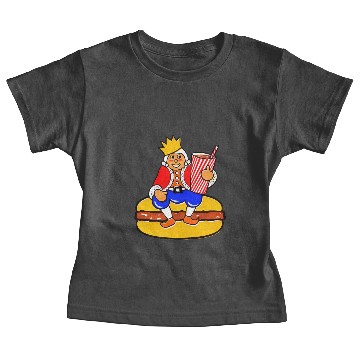 Discover burger king Baby Tees