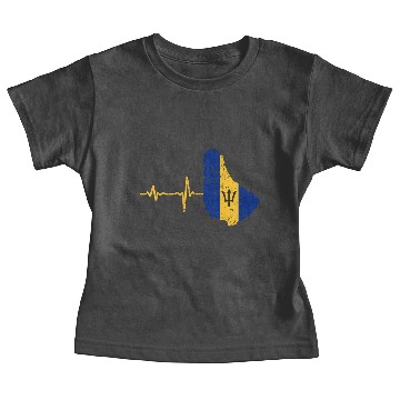 Discover Heartbeat Barbados gift Baby Tees