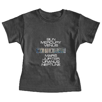 Discover Solar System Planet Earth Concord Gift Baby Tees