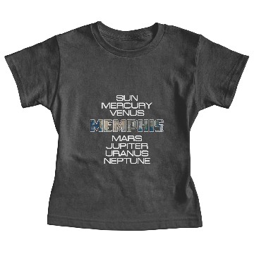 Discover Solar System Planet Earth Memphis Gift Baby Tees