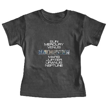 Discover Solar System Planet Earth Rochester Gift Baby Tees