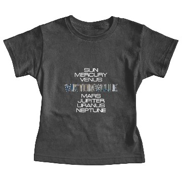 Discover Solar System Planet Earth Victorville Gift Baby Tees