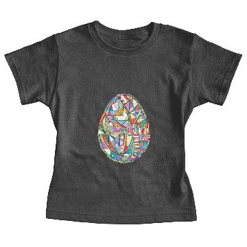 Discover Easter egg art, Easter egg abstract, Easter day Baby Tees
